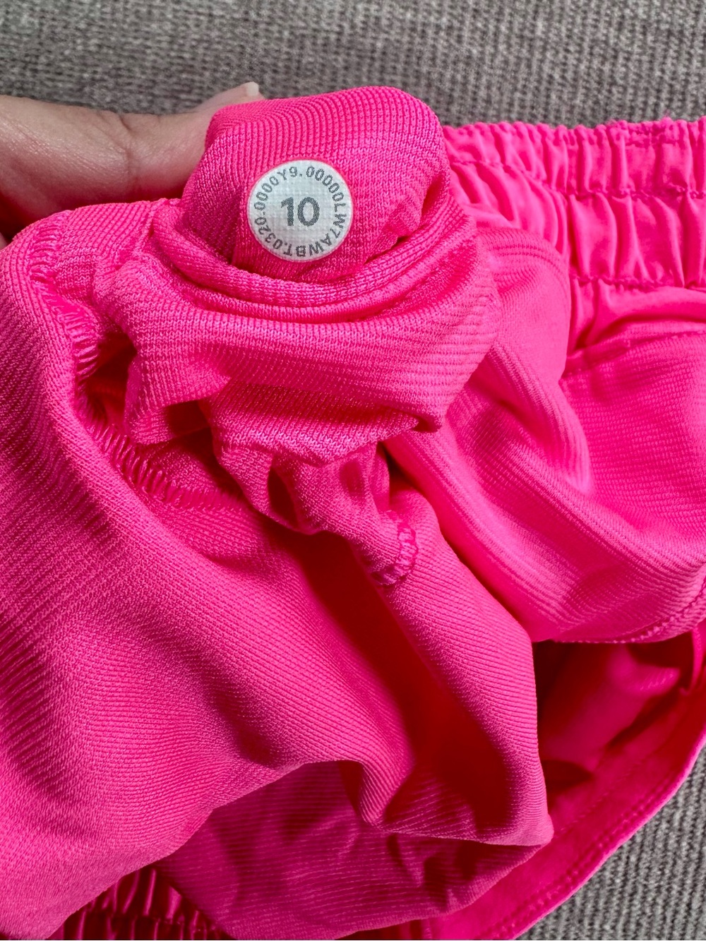 lululemon Hot Pink hotty hot Shorts HR 4” - Picture 3 of 3